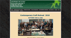 Desktop Screenshot of contemporarycraftretreat.com.au
